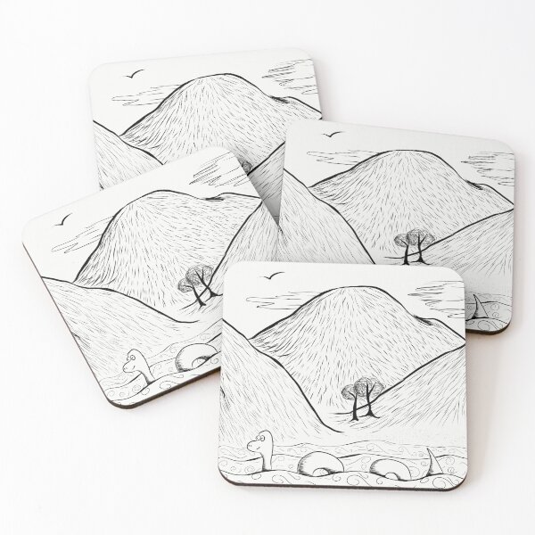 Item preview, Scottish Scenery Sketch designed and sold by emDesign123.