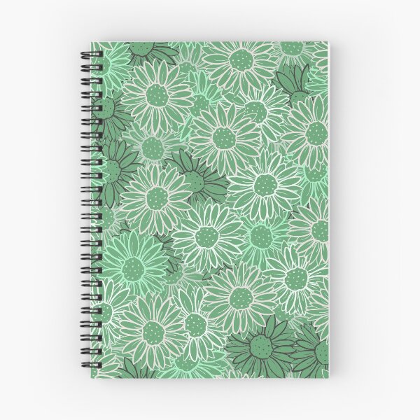 Item preview, Shades of Green Daisy Pattern designed and sold by DesignsByJaycee.