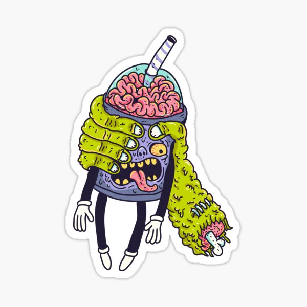 Brainshake Sticker