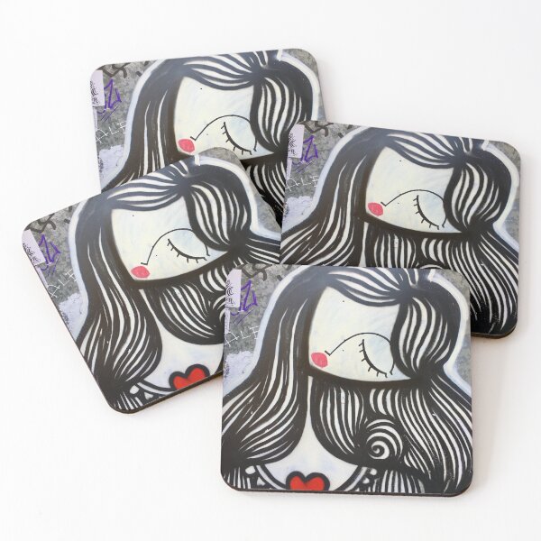 Item preview, Graffiti Street Art - Athens Greece - Woman with a love heart designed and sold by IMPHives.