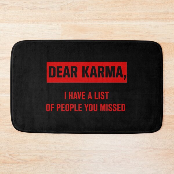 Item preview, karma I have a list of people you missed designed and sold by jack-OC.