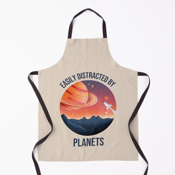 Item preview, Easily Distracted By Planets - vintage designed and sold by SunsetCloud.