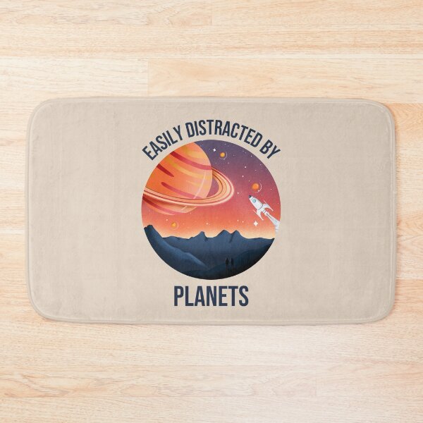 Item preview, Easily Distracted By Planets - vintage designed and sold by SunsetCloud.