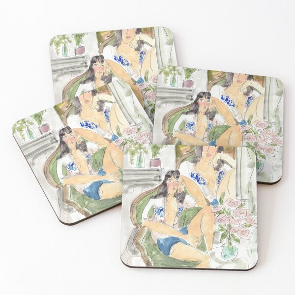 Item preview, Girls series color *good for poster or post card and sticker designed and sold by Gaheezy-Studio.