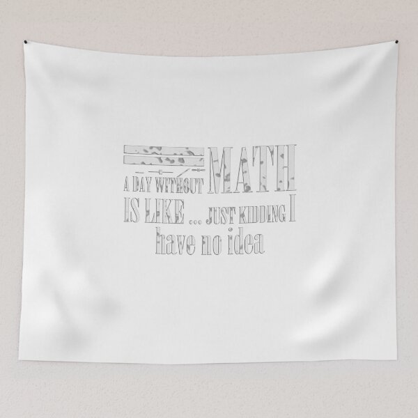 Item preview, A day without math is like just kidding 2 designed and sold by Ripoubsb.