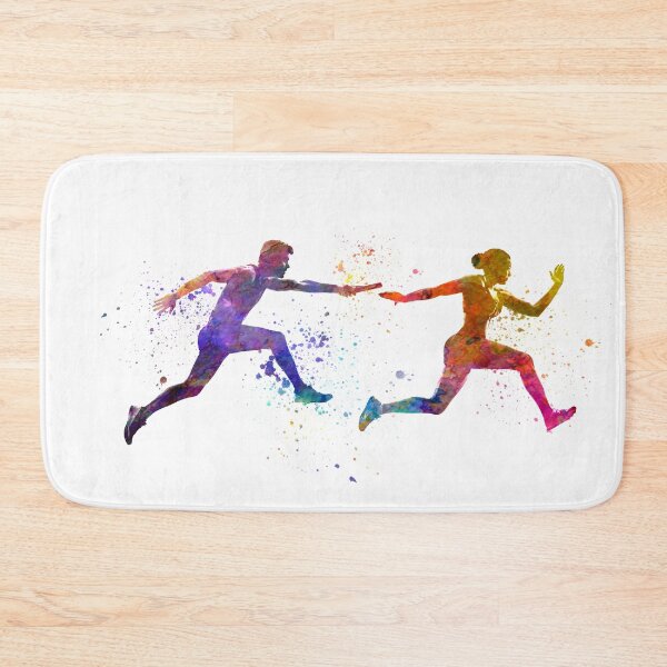Item preview, Relay race in watercolor designed and sold by paulrommer.