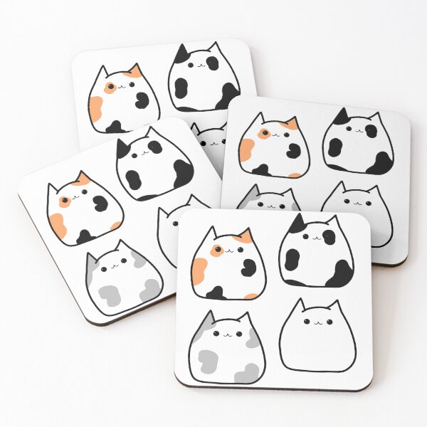 Item preview, set of blob cats designed and sold by Chloezzzz.