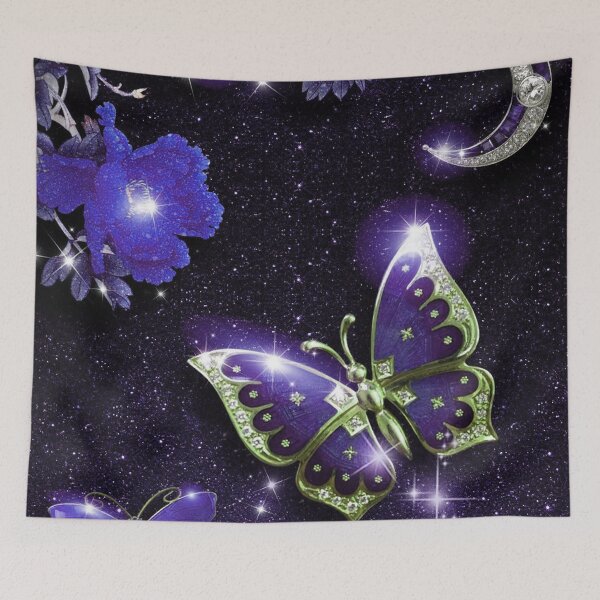 Item preview, Night Sky Gleaming Butterfly VI designed and sold by NexusArts.