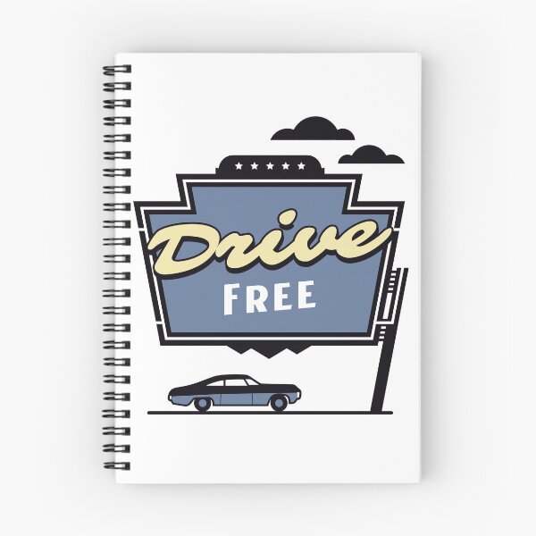 Artikelvorschau, Drive Free Retro Drive In Vintage Auto  entworfen und verkauft von Rene-Greff.