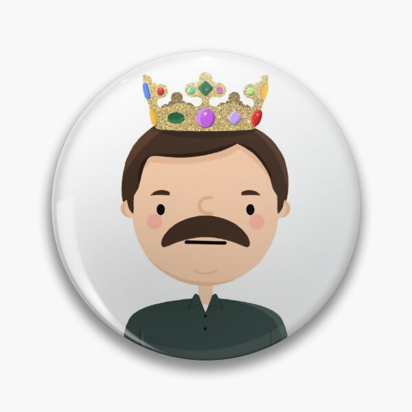 Item preview, Parks and Rec Ron Swanson Crown designed and sold by cutermelon.