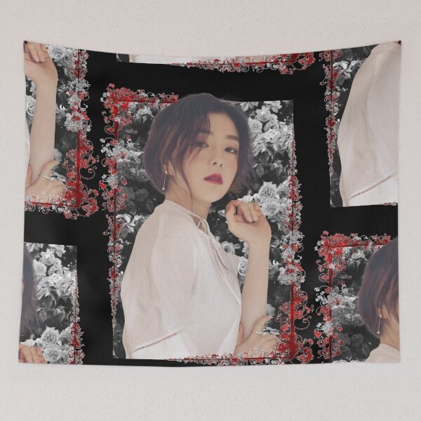 Item preview, Bae Joohyun Red Velvet Irene Korean Kpop Floral Design designed and sold by Piosenka Art.