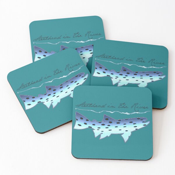 Item preview, Steelhead in The River designed and sold by MikaelJenei.