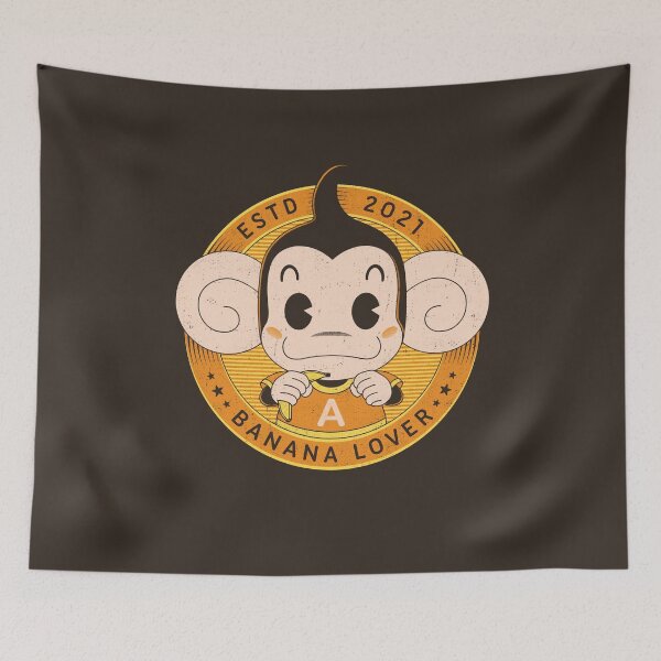 Item preview, Monkey Banana Lover designed and sold by AlundrART.