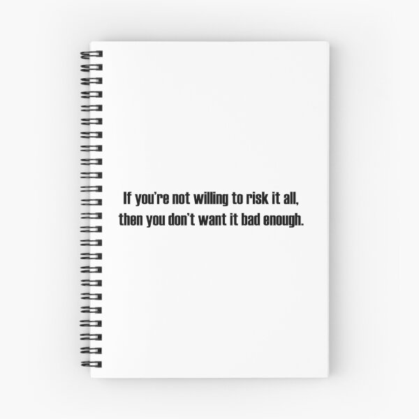 Item preview, Taking Risks Quote designed and sold by MysticalCrazy.