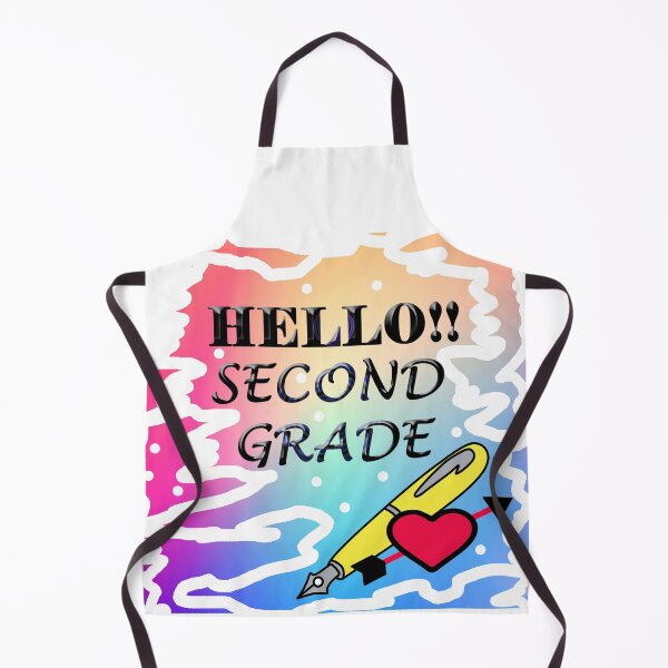 Item preview, Hello second grade designed and sold by Kiarasboutique.