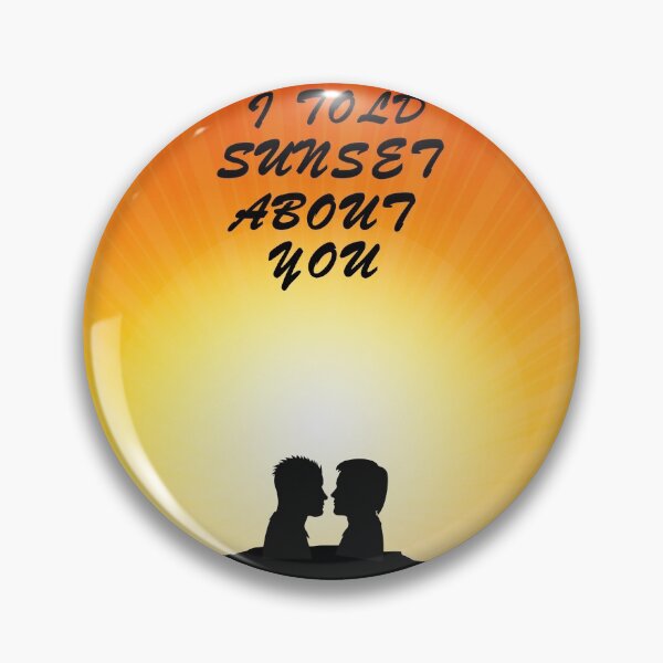 Item preview, I told sunset about you,  romantic scene. designed and sold by DGFashion.