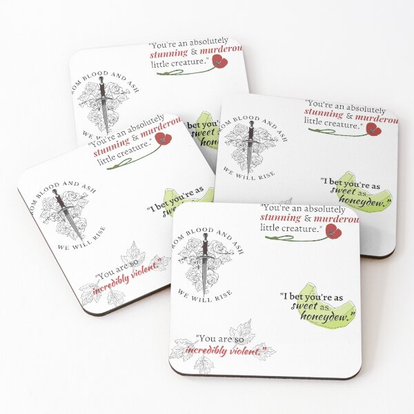 Item preview, From Blood and Ash Quotes  designed and sold by jaekindacray.