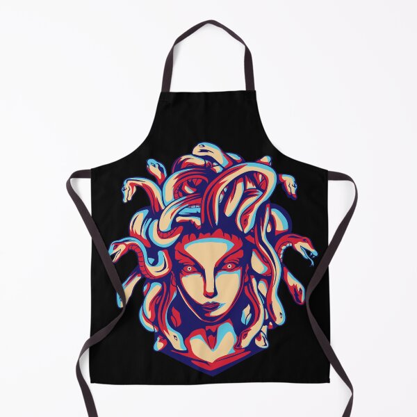 Item preview, Mythical creature Medusa Greek mythology Gorgons designed and sold by brunsch-print.