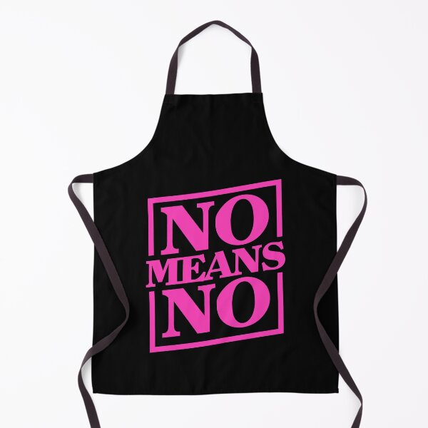 Item preview, No Means No - Pink designed and sold by crazycollective.