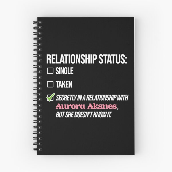 Item preview, Relationship with Aurora Aksnes designed and sold by 2Girls1Shirt.