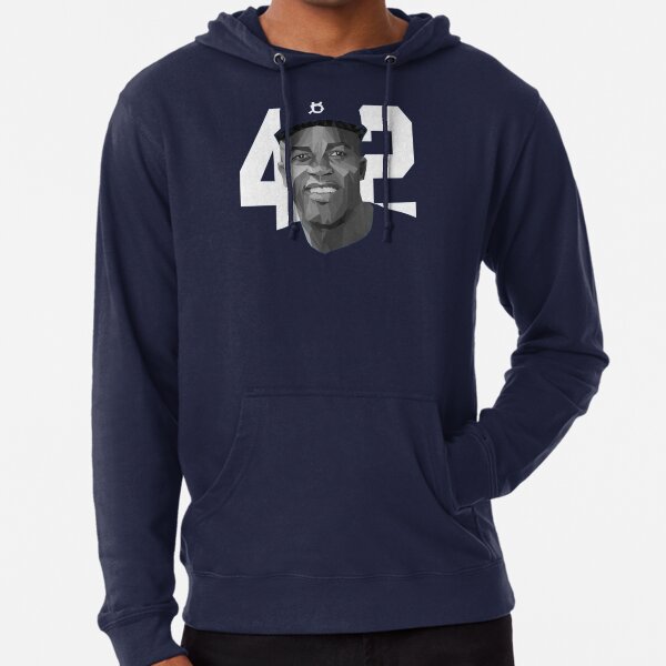 RARE - MLB #42 Jackie Robinson Day Gray Adult XXXL Majestic Hoodie  Sweatshirt