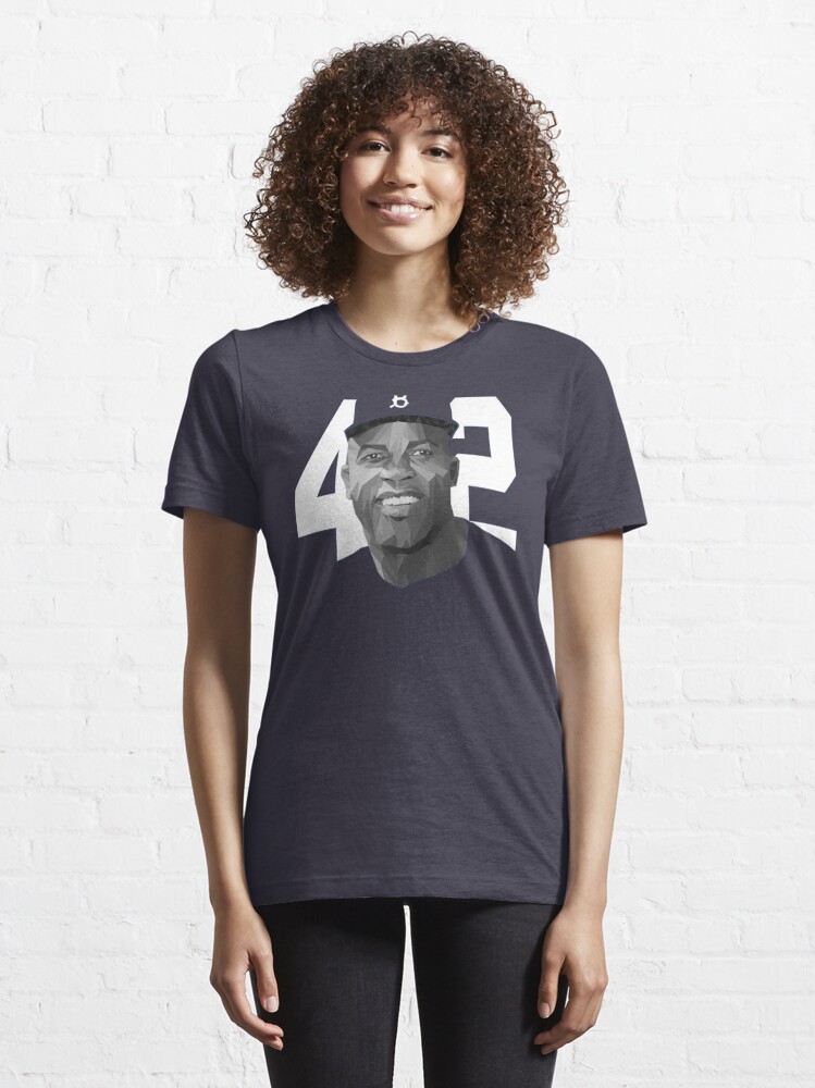 Jackie Robinson #42 Essential Tee M / Triblend Blue