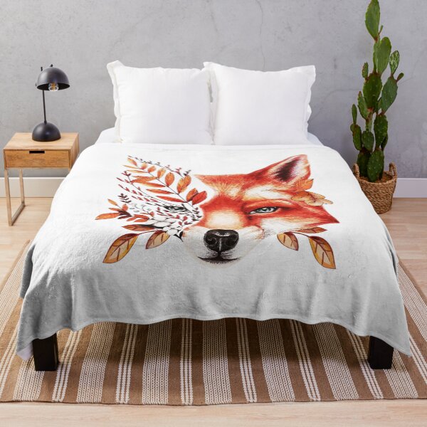 Item preview, Fox autumn watercolor designed and sold by SpecialGift79.