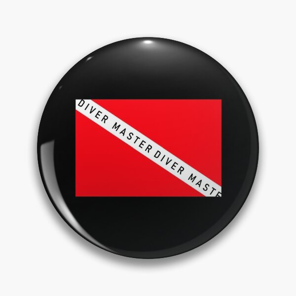 Item preview, Dive Flag Master Diver Scuba Diving Sports Hobby designed and sold by AndiHK.