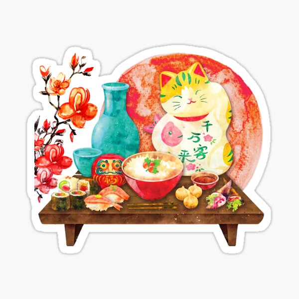 Sushi Sticker