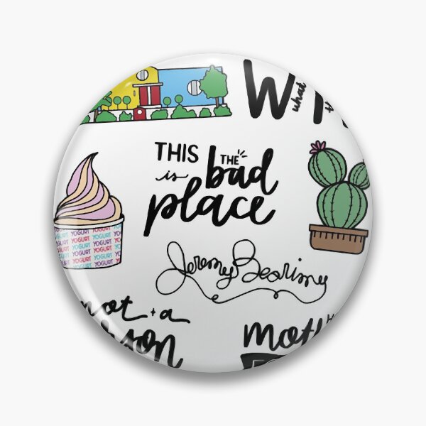 Item preview, The Good Place Near Each Other TV Show Art designed and sold by GoodPlaceVuong.