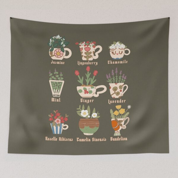 Item preview, Tea Botanicals designed and sold by fluffymafi.