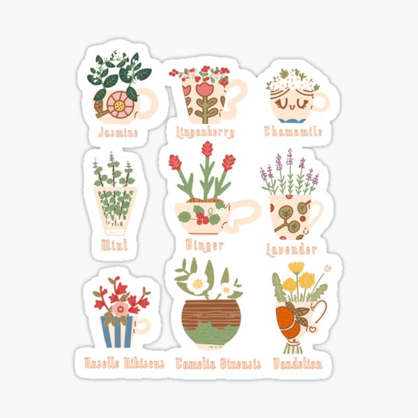 Item preview, Tea Botanicals designed and sold by fluffymafi.