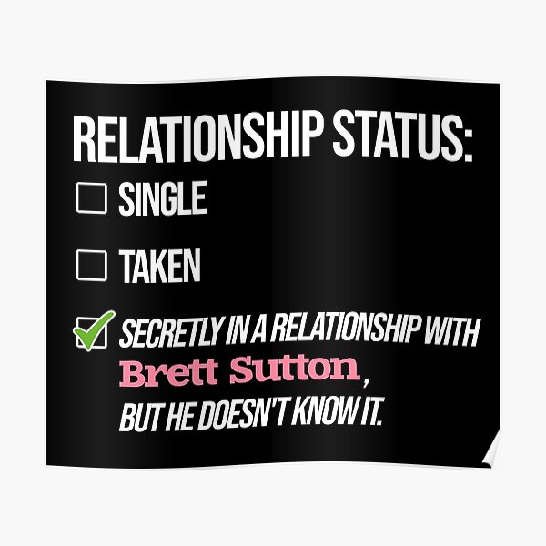 Relationship with Brett Sutton Poster