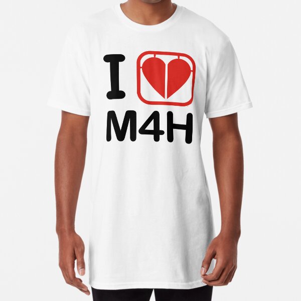 I HEART M4H Long T-Shirt