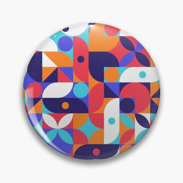 Item preview, Geometric Retro Style Pattern  designed and sold by Frenur.