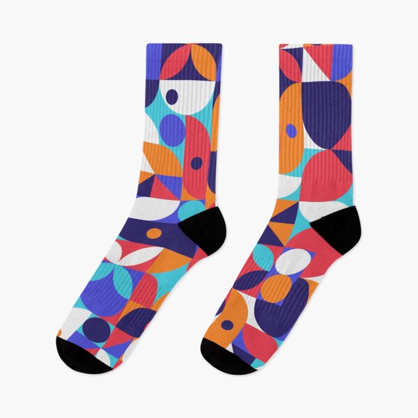 Item preview, Geometric Retro Style Pattern  designed and sold by Frenur.