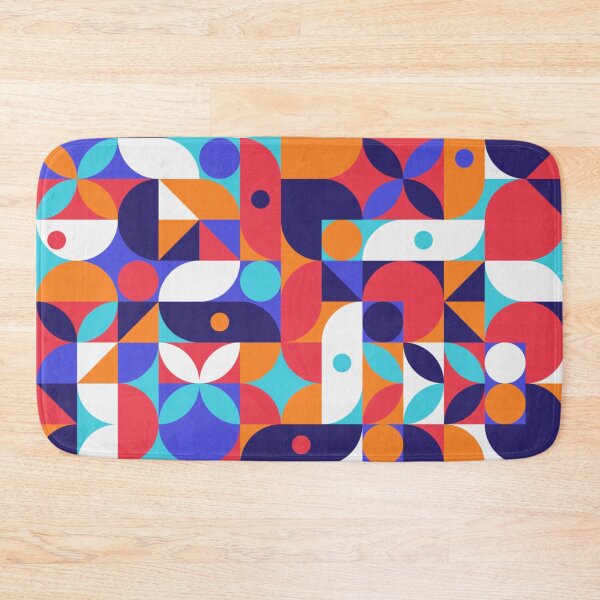 Item preview, Geometric Retro Style Pattern  designed and sold by Frenur.