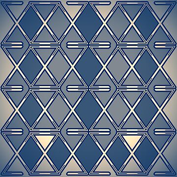 Artwork thumbnail, triangle pattern by storefunnypets