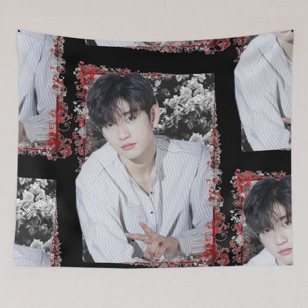 Item preview, Park Jinyoung GOT 7 Jinyoung Korean Kpop Floral Design designed and sold by Piosenka Art.