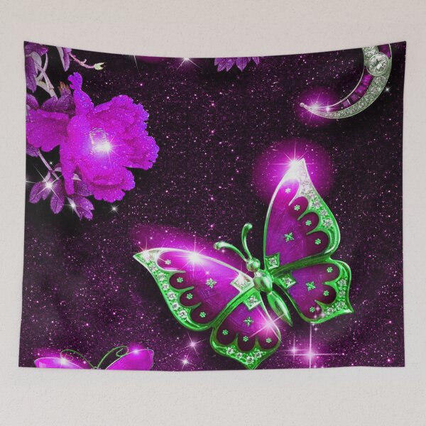 Item preview, Night Sky Gleaming Butterfly VII designed and sold by NexusArts.