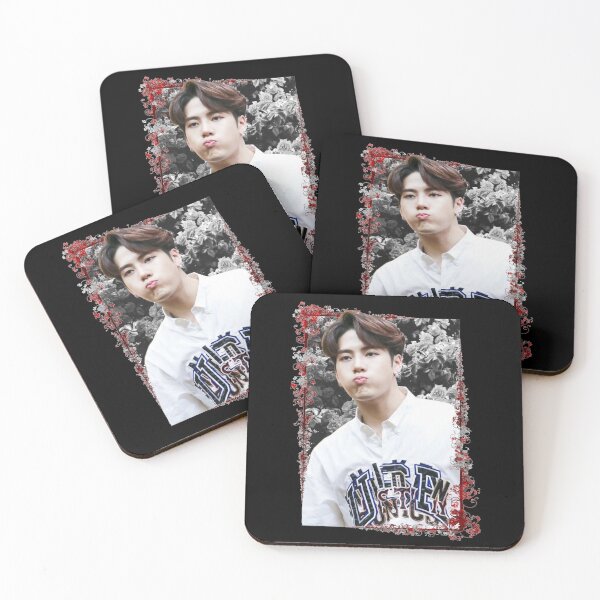 Item preview, Jackson Wang GOT 7 Jackson Korean Kpop Floral Design designed and sold by Piosenka Art.