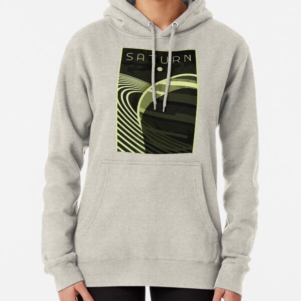 Saturn - The Ringed planet Pullover Hoodie