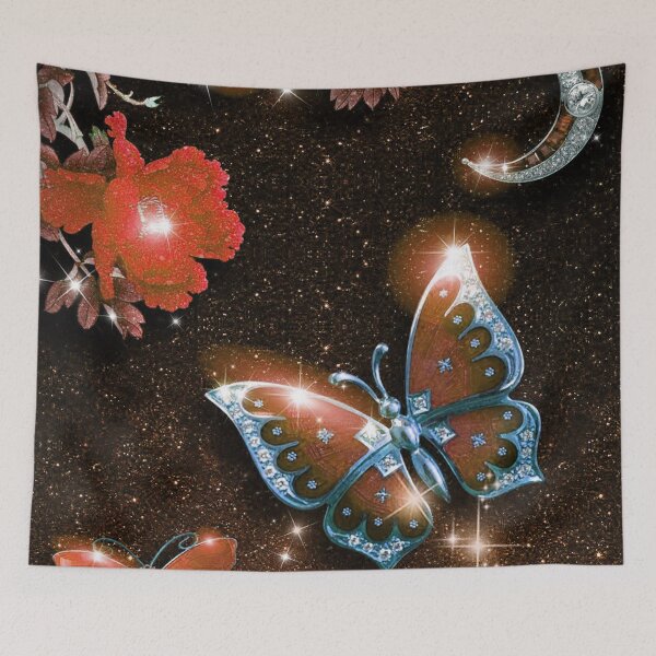 Item preview, Night Sky Gleaming Butterfly VIII designed and sold by NexusArts.