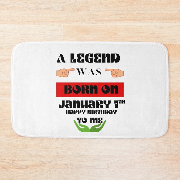 Item preview, 1 january birthday Design designed and sold by lelewal.