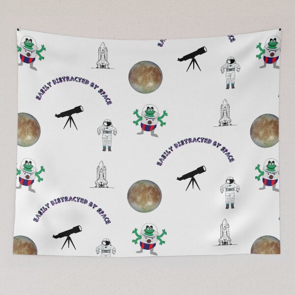 Item preview, Easily Distracted By Space Pack designed and sold by LuckyKermit.