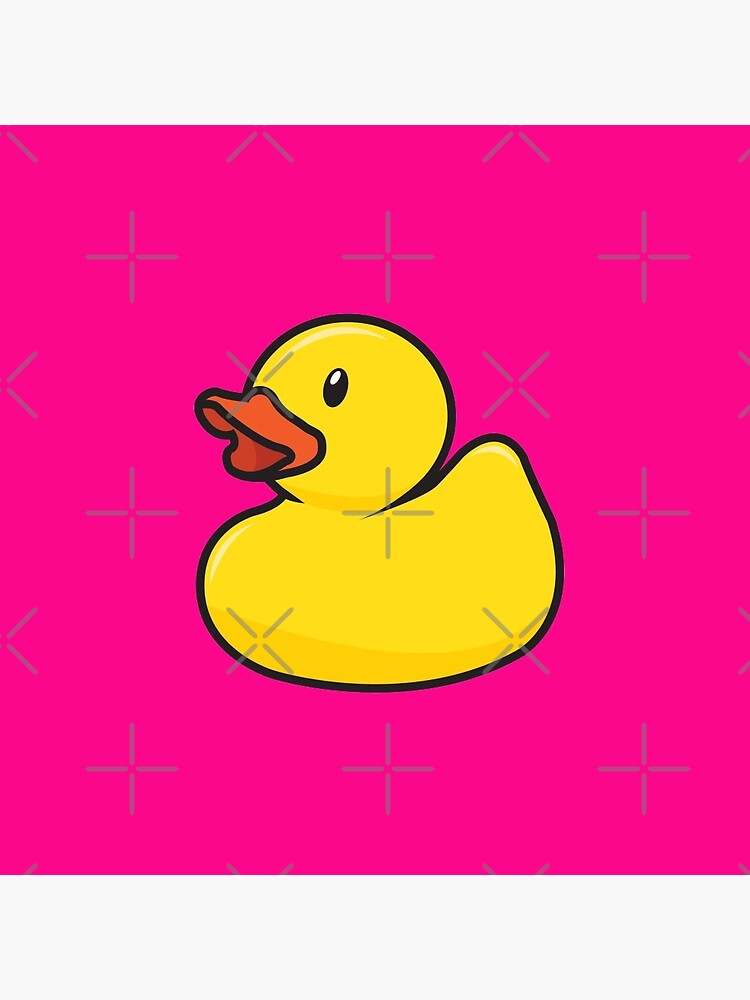 Rubber Duck Sticker for Sale by threeblackdots