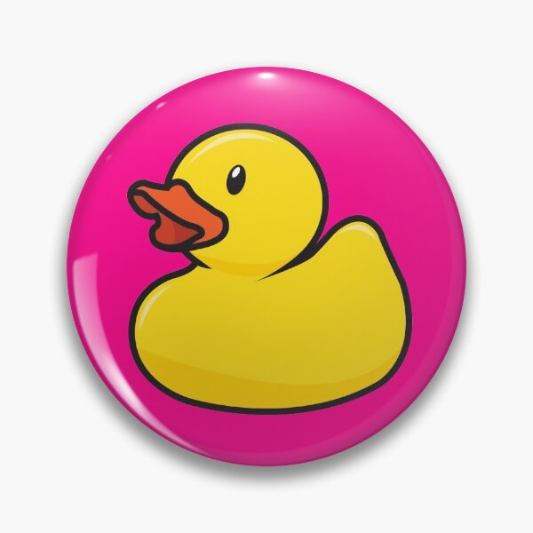 Item preview, Rubber Duck in Hot Pink designed and sold by threeblackdots.