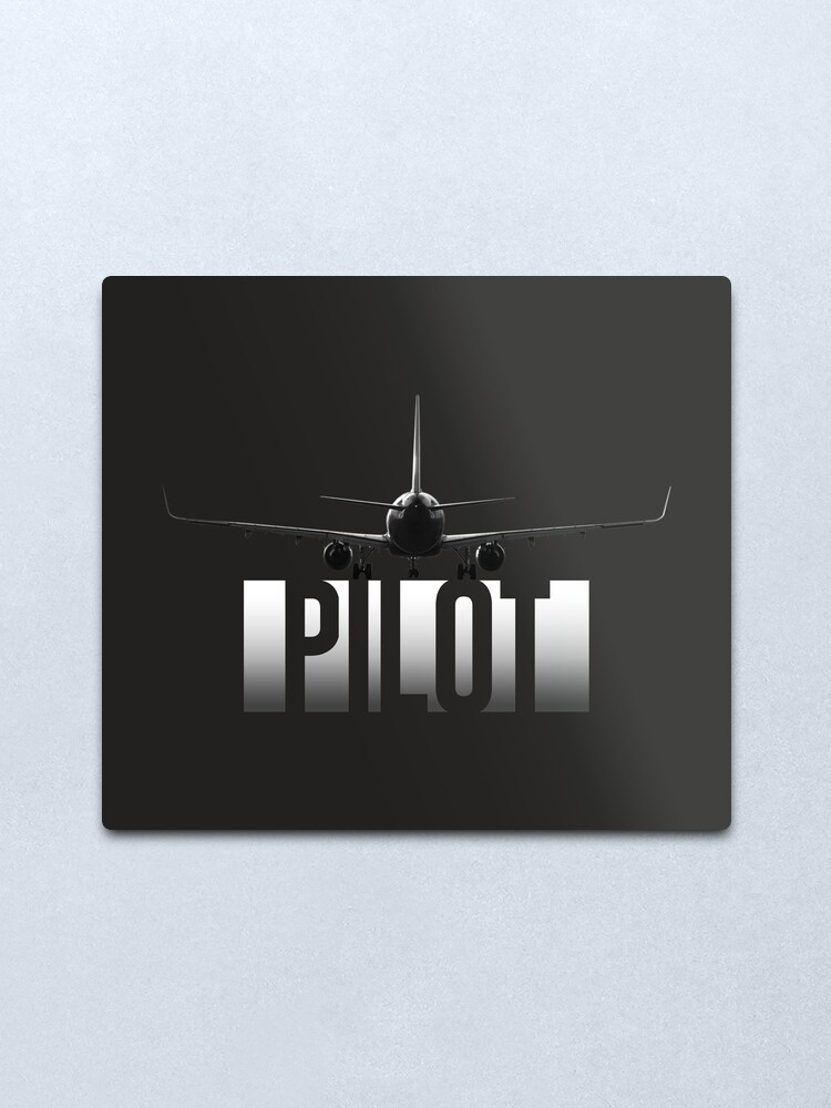 Alternate view of Pilot Metal Print