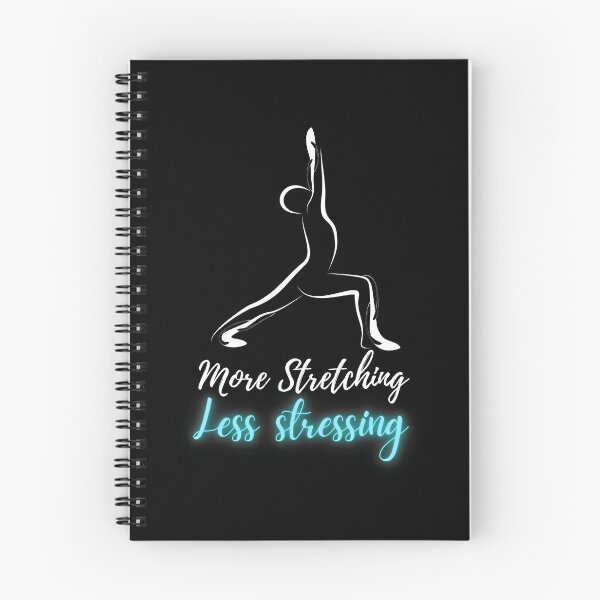 Item preview, More Stretching Less Stressing Yoga Pose designed and sold by Ferozign.