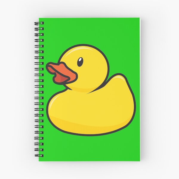Item preview, Rubber Duck in Bright Green designed and sold by threeblackdots.